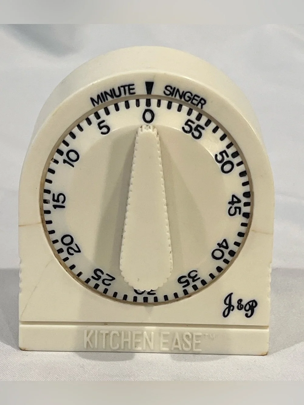 Vintage Kitchen Ease Minute Singer J&P Kitchen Timer